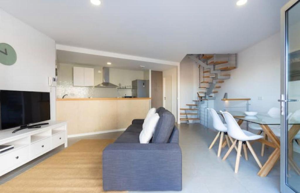 9. Modern seafront flat with a private garage