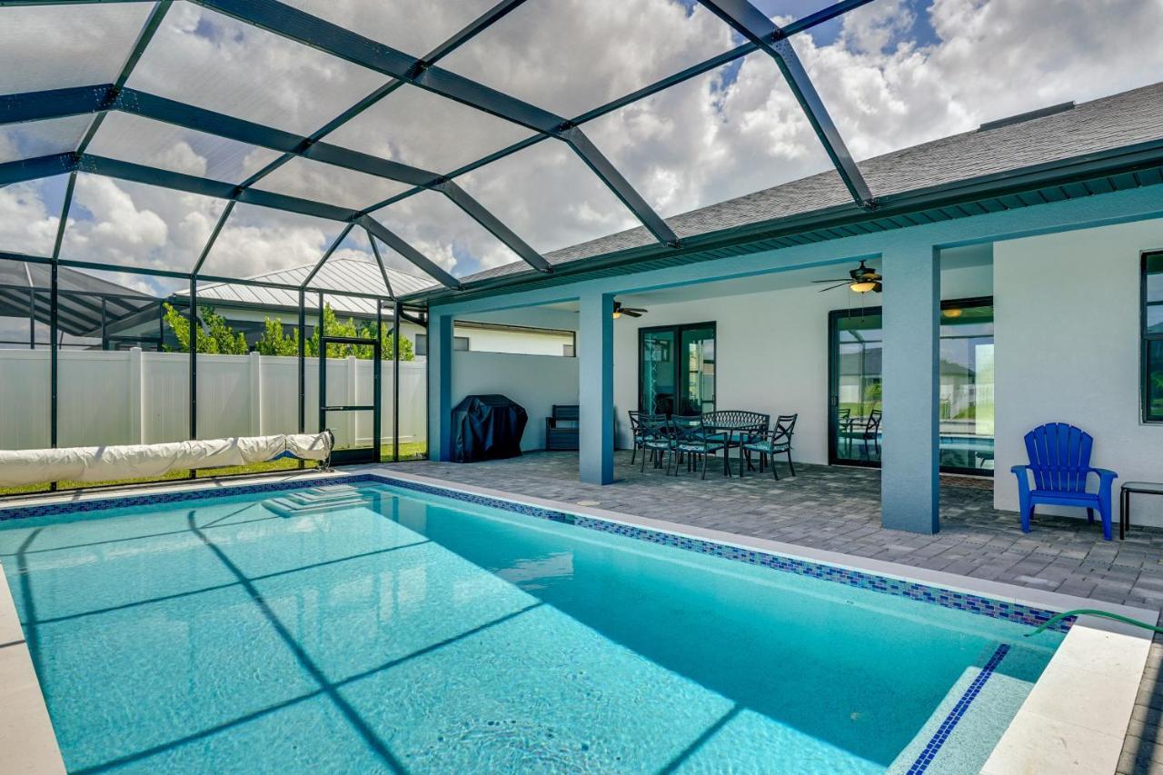 10 Mi To Yacht Club Public Beach Getaway with Pool in Cape-coral