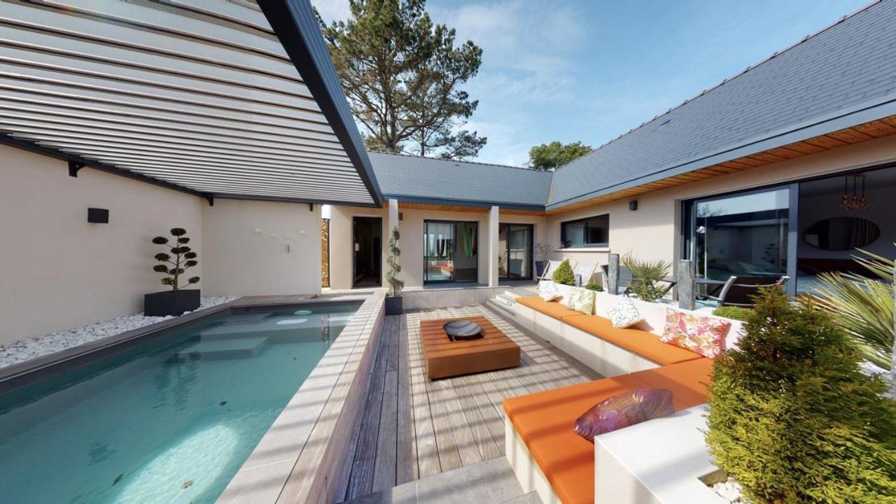 Villa 75m2 Avec Piscine Et Jacuzzi Prives, Sauna Et Home-Cinema a 800m Des Commodites (Adults Only) à La-baule