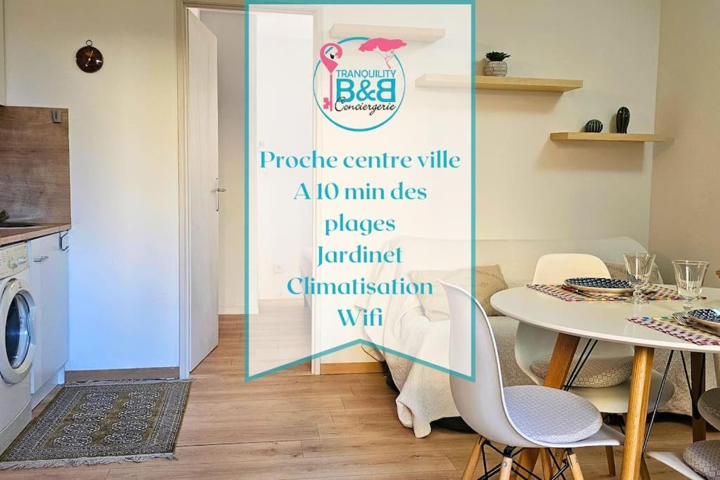 Le Serenite -Clim-Wifi-Proche Centre Ville-Plages à Hyeres