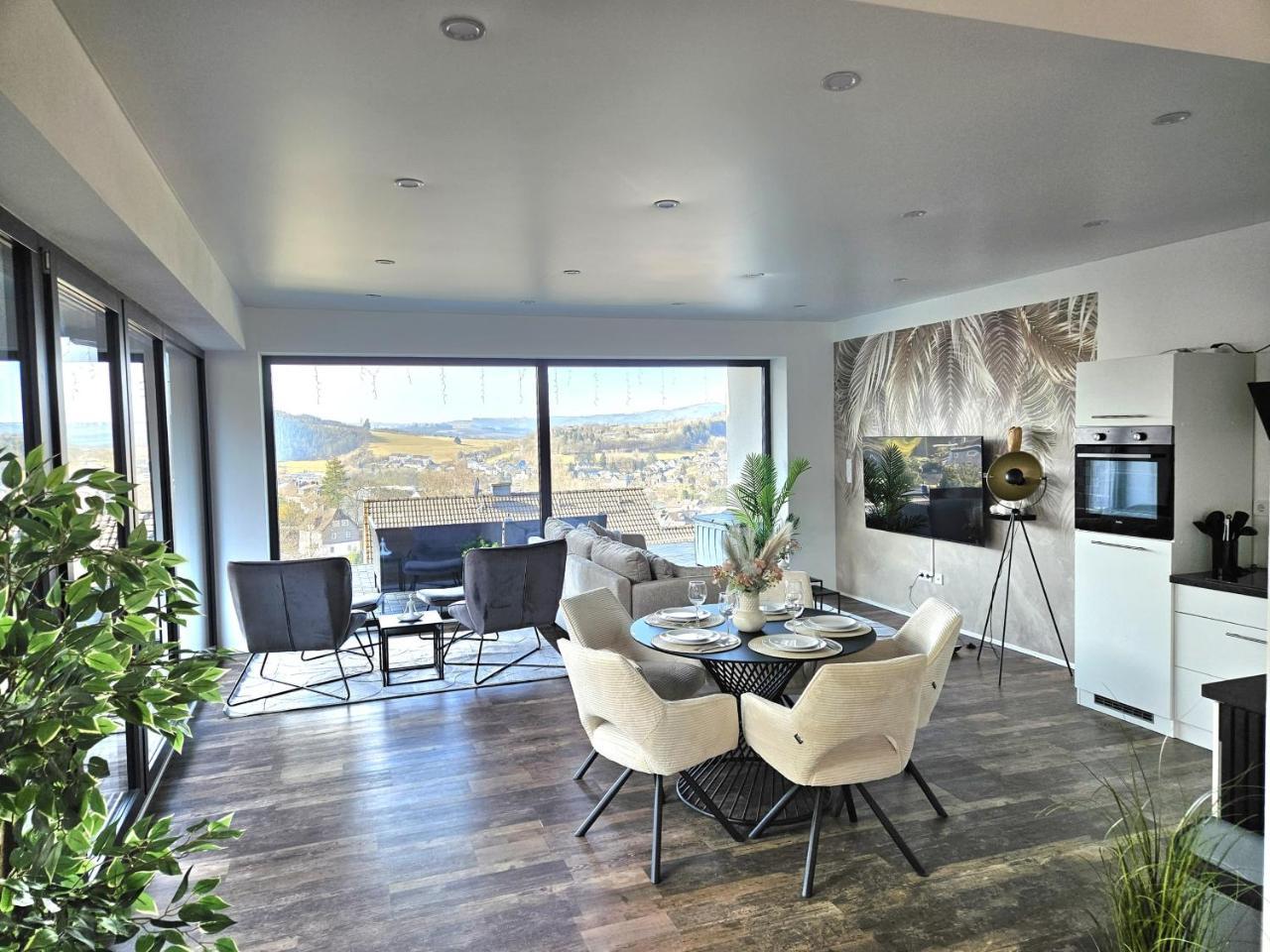 Wohnung Mit Großer Terrasse Und Stadtview em Bad-berleburg