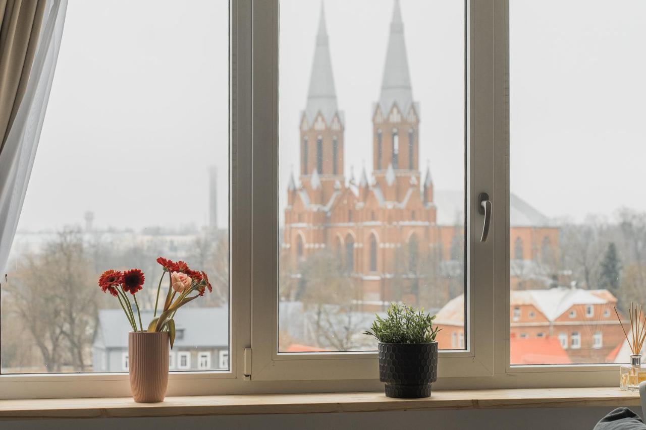 Old Town View Apartment in City Center in Anyksciai
