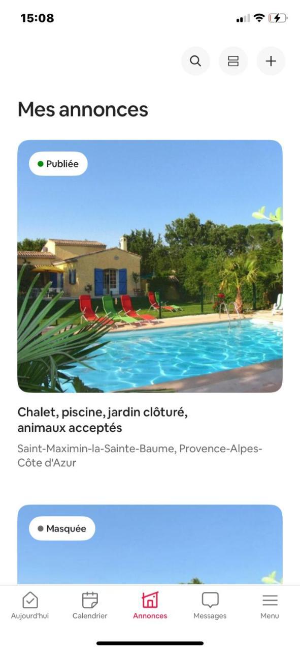 Chalet, Piscine, Jacuzzi,Jardin Cloture, Animaux Acceptes à Saint-maximin-la-sainte-baume