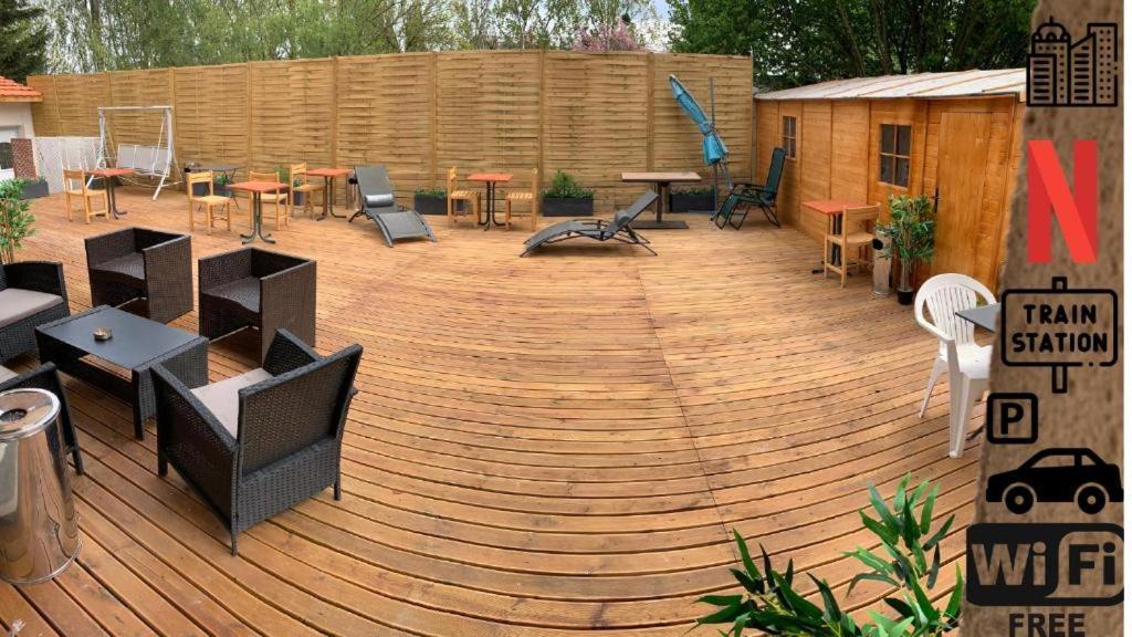 Suite Privative 2chambres Salle de Bain Prives Toilettes 30 Min de Paris em Corbeil-essonnes