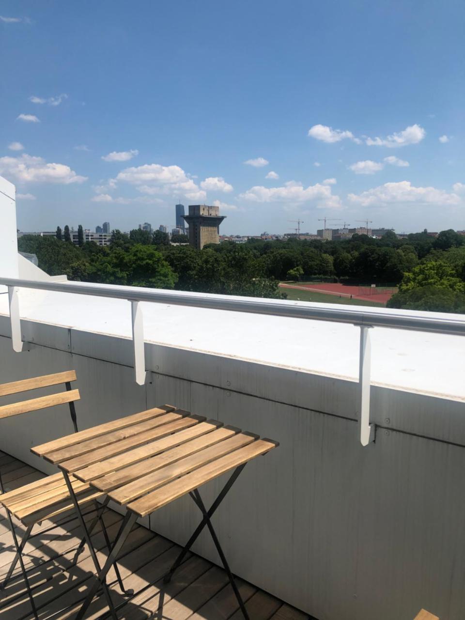 Augartenblick Penthaus 14 Blick Zum Riesenrad