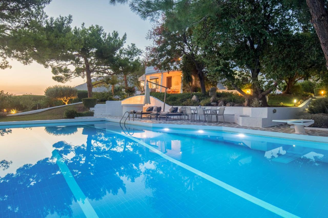 Villa Oasis With Large Pool Athenian Riviera Lagonissi