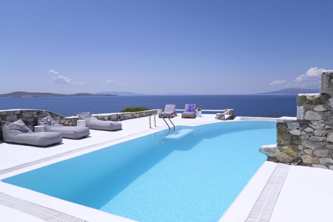 Paradisiacal Villa With Pool & Sea View In Mykonos