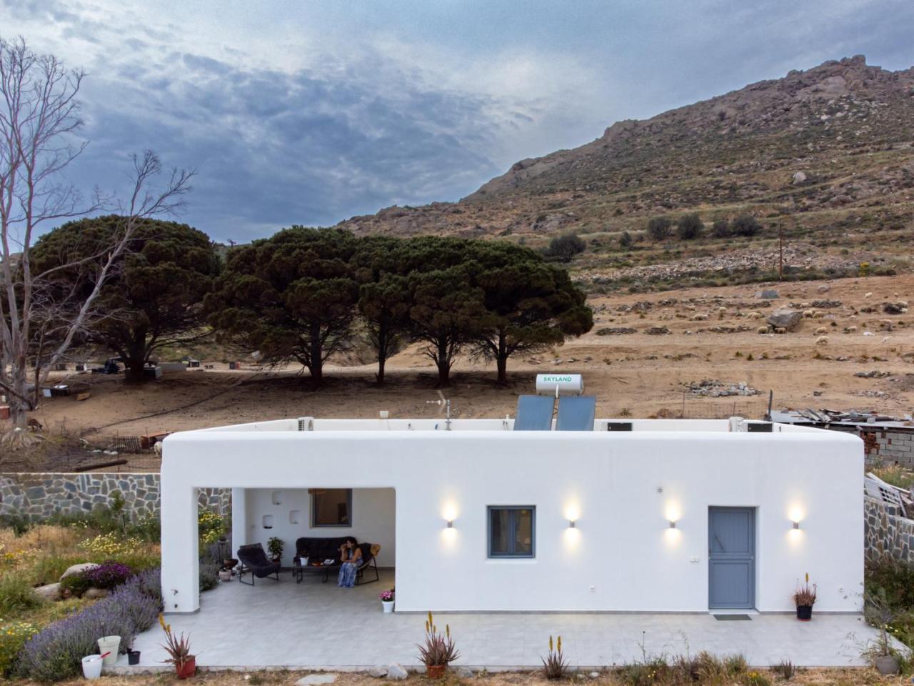 Cycladic Home On The Hill With Beautiful Views!!