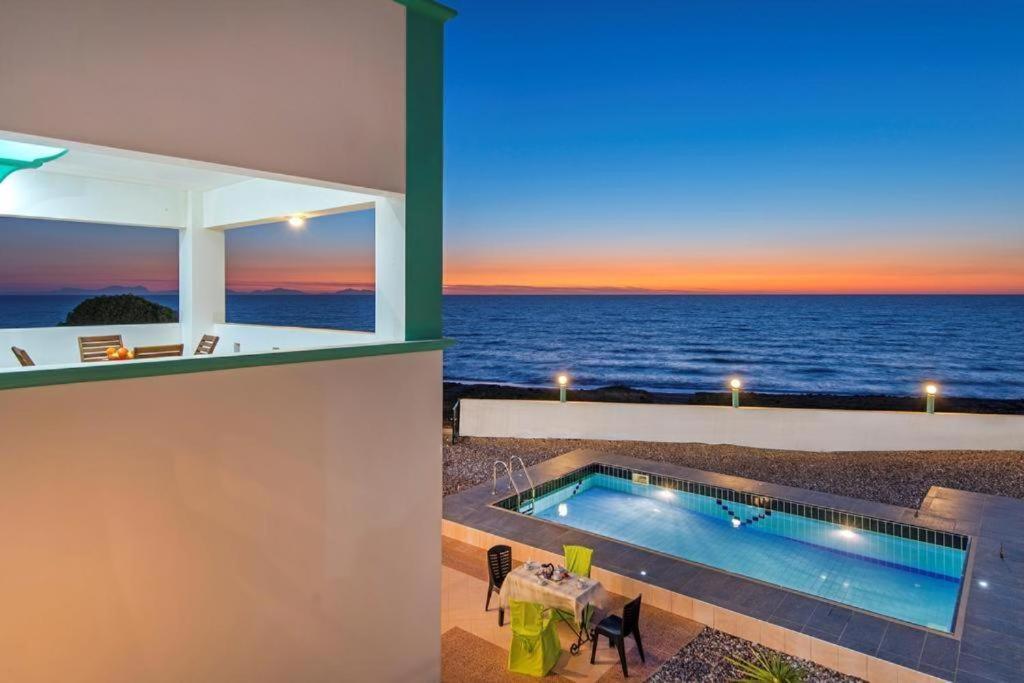 Pearl Villas Apolakkia Beach Front Villas With Private Pool