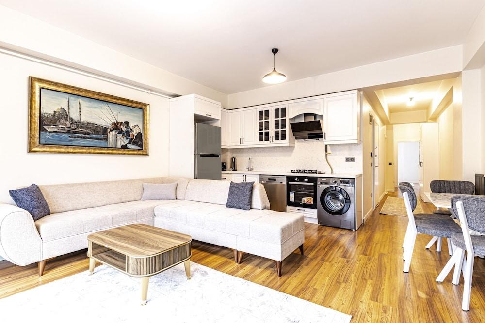 Central & Modern 2 1 Flat In Sisli