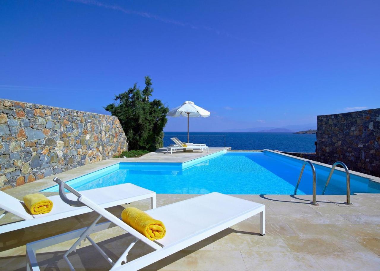 Luxury Crete Villa Sea View Villa Private Pool Ocean Front 3 Bdr Nikolaos