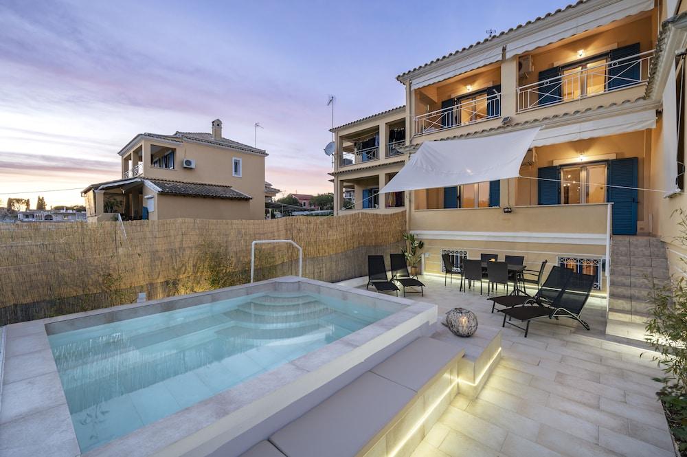 Villa Nina With Private Plunge Pool by Konnect, 5 Km To Corfu Town