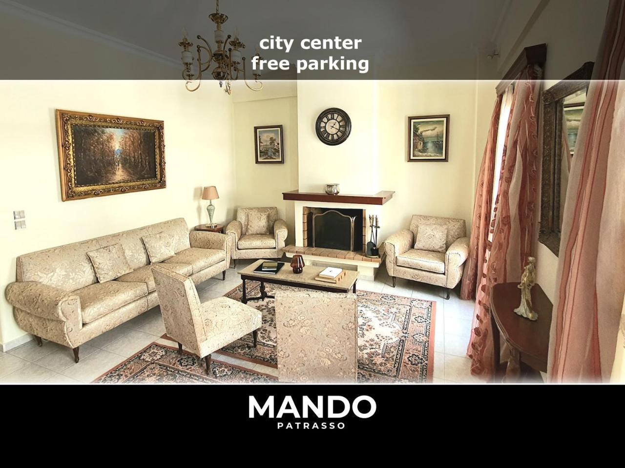 Mando Patrasso Classical Apartment In The Center Of Patras With Free Parking