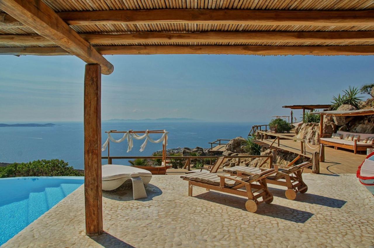 Super Deluxe Mykonos Villa Villa Orion 12 Bedroom 2 Private Infinity Pools Helipad Kastro
