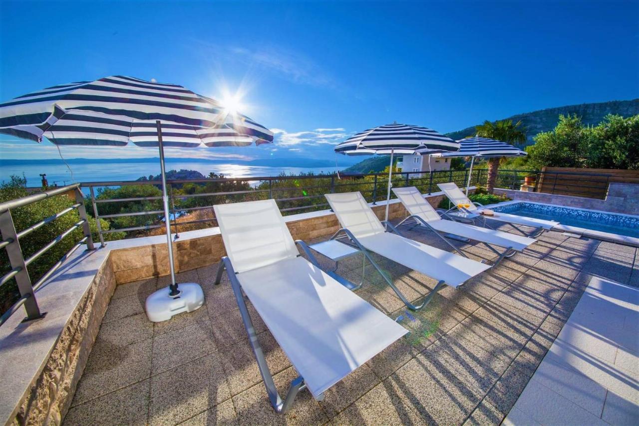 Villa Blue With Pool & Sea View