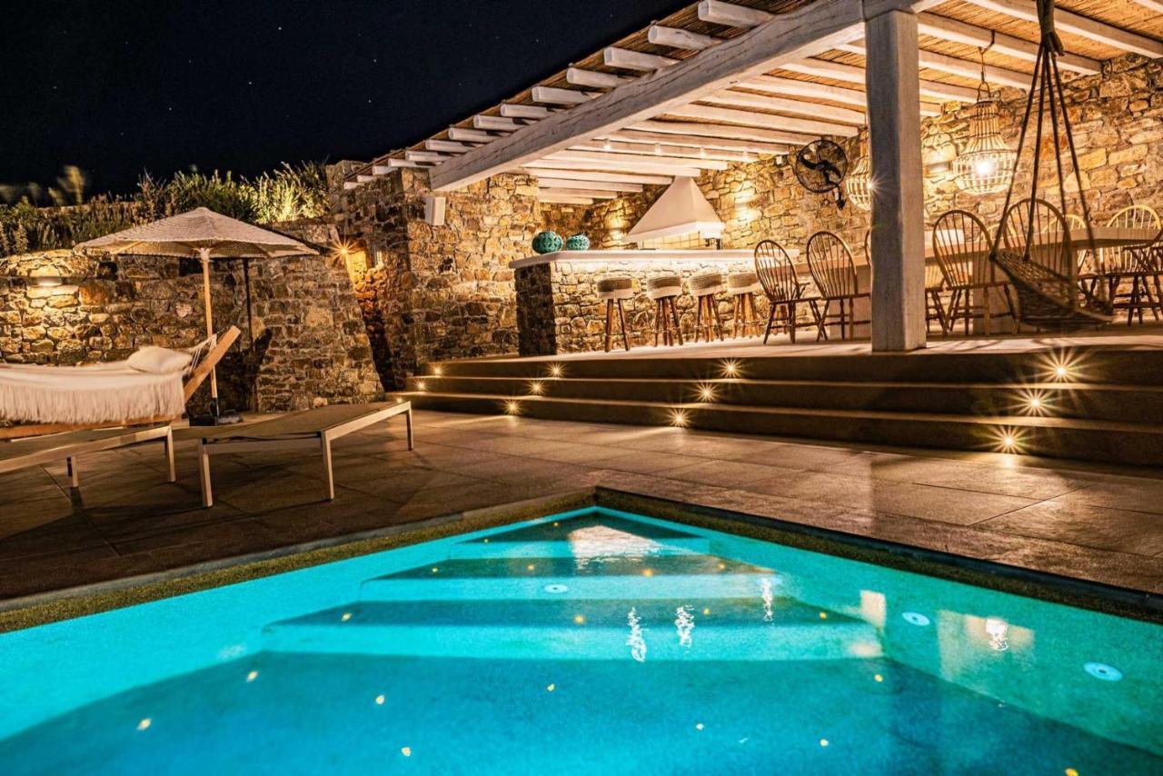 Splendid Mykonos Villa | Villa Agape | 5 Bedrooms | Private Pool With Stunning Sea Views | Outdoor Lounge & Dining Area | Hot Tub | Kalafatis