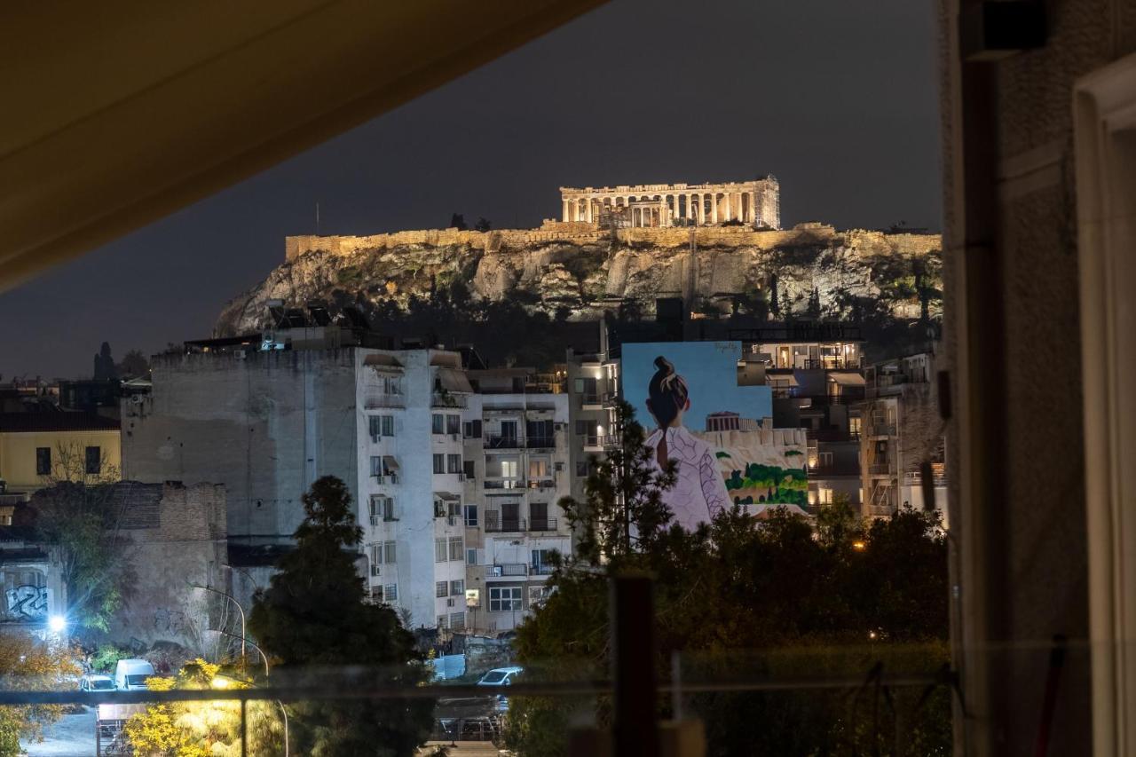Chic Apartment Patio Acropolis View