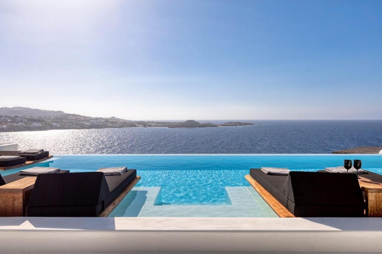 Phenomenal Mykonos Villa 6 Bedrooms Villa Paradise View Panoramic Sea Views & Private Infinity Pool Psarou Beach