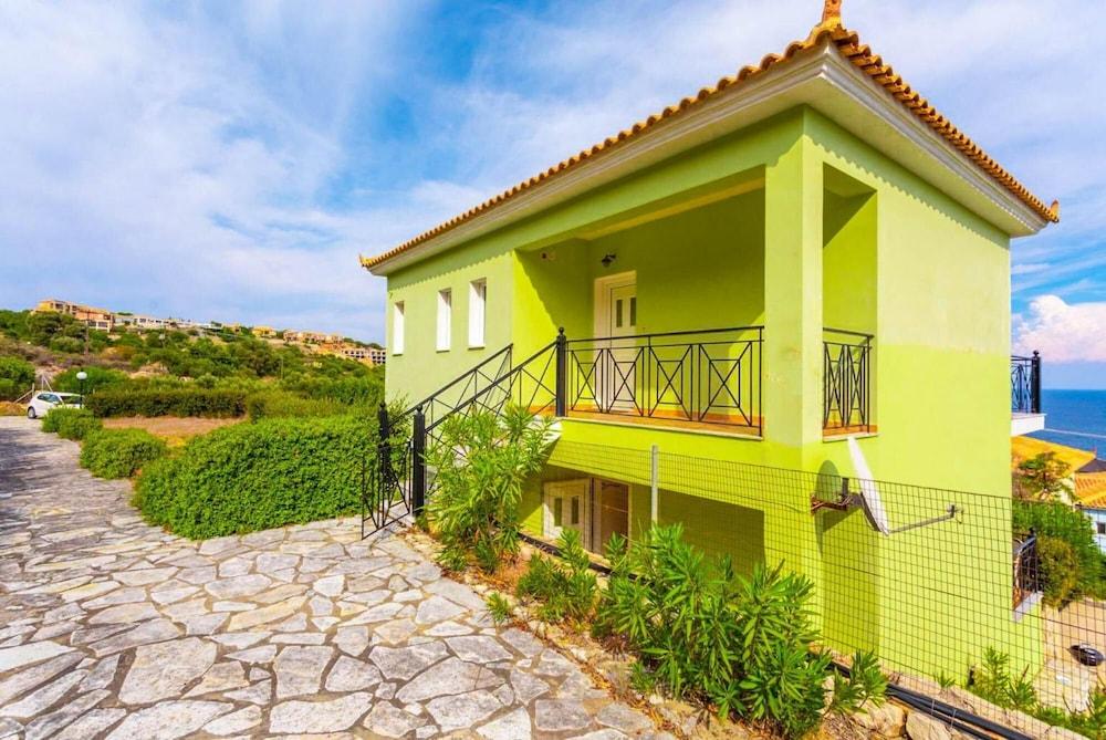 Skala Villa Green Large Private Pool Walk To Beach Sea Views A C Wifi 2825