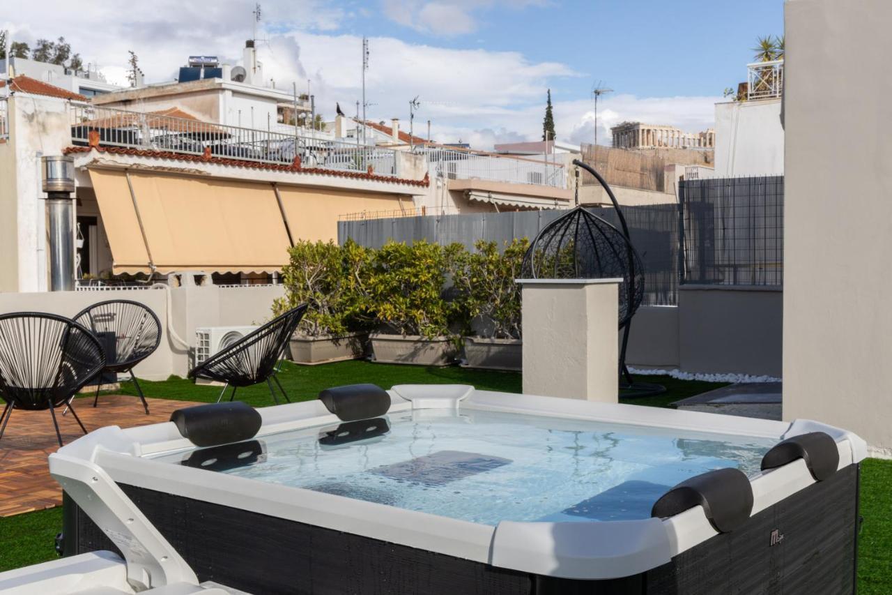 Acropolis View 3-bdrm With Rooftop Garden & Jacuzzi