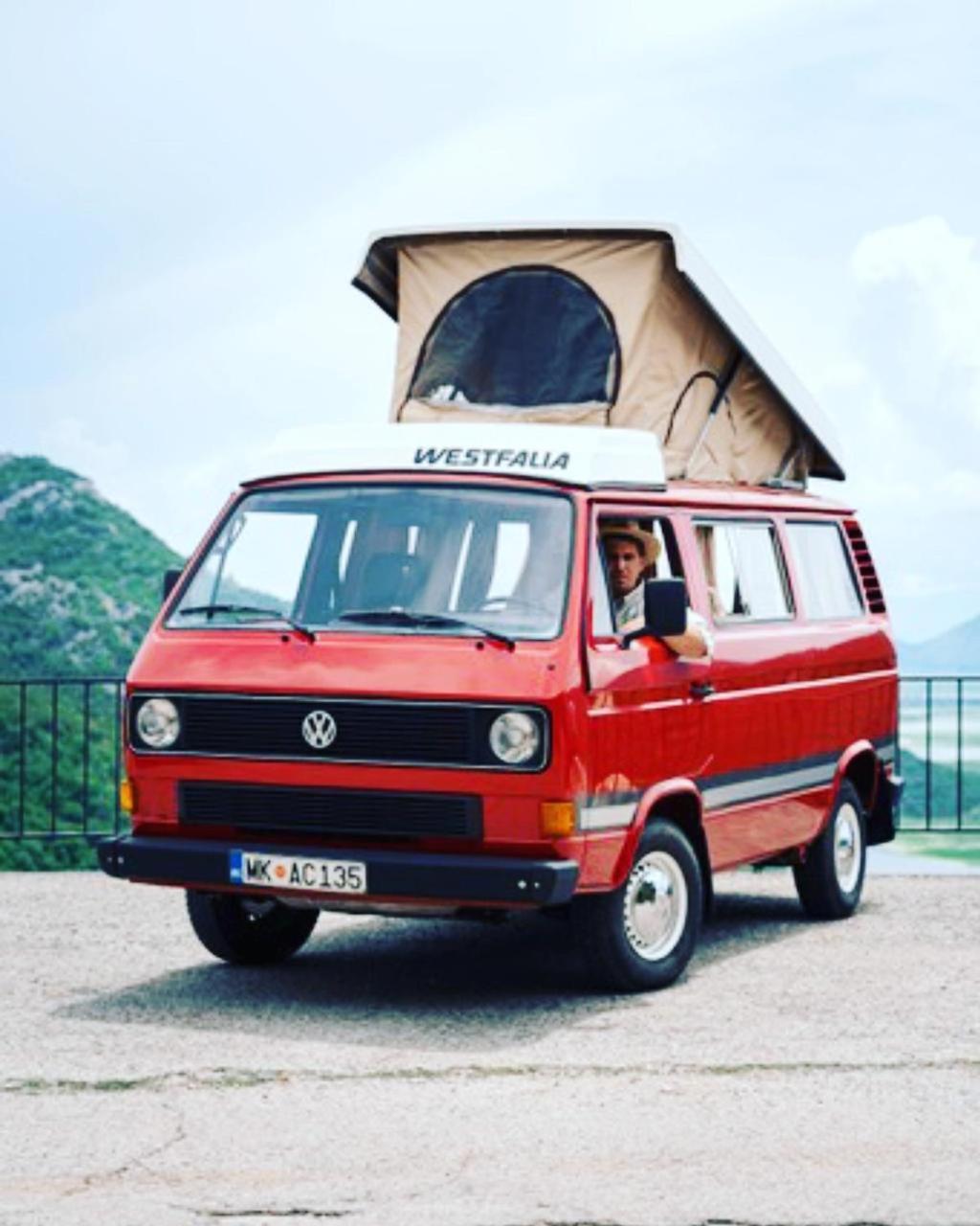 Alpha Campers Montenegro Our Red Westfalia Bus