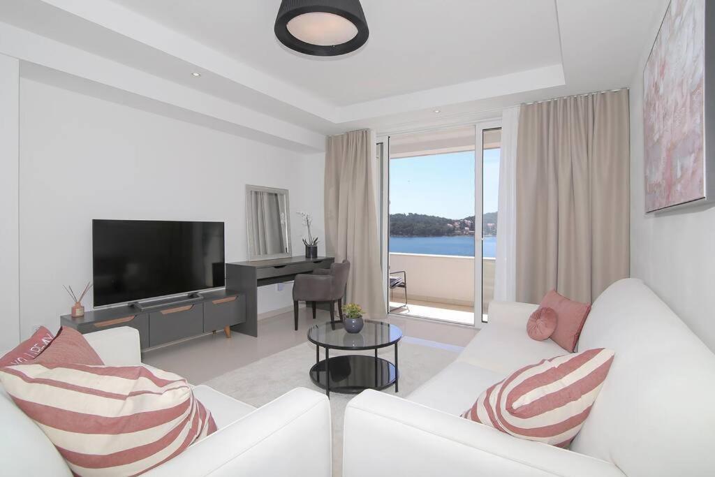Seaside Apartment M Zaton 5 Sea View & Parking