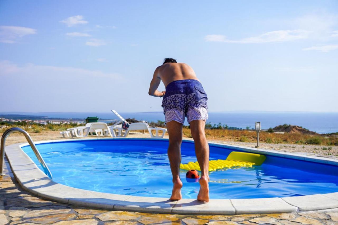 Beautiful Secluded Area Near Novalja Vacation House With Pool & Sea View Villa Lara