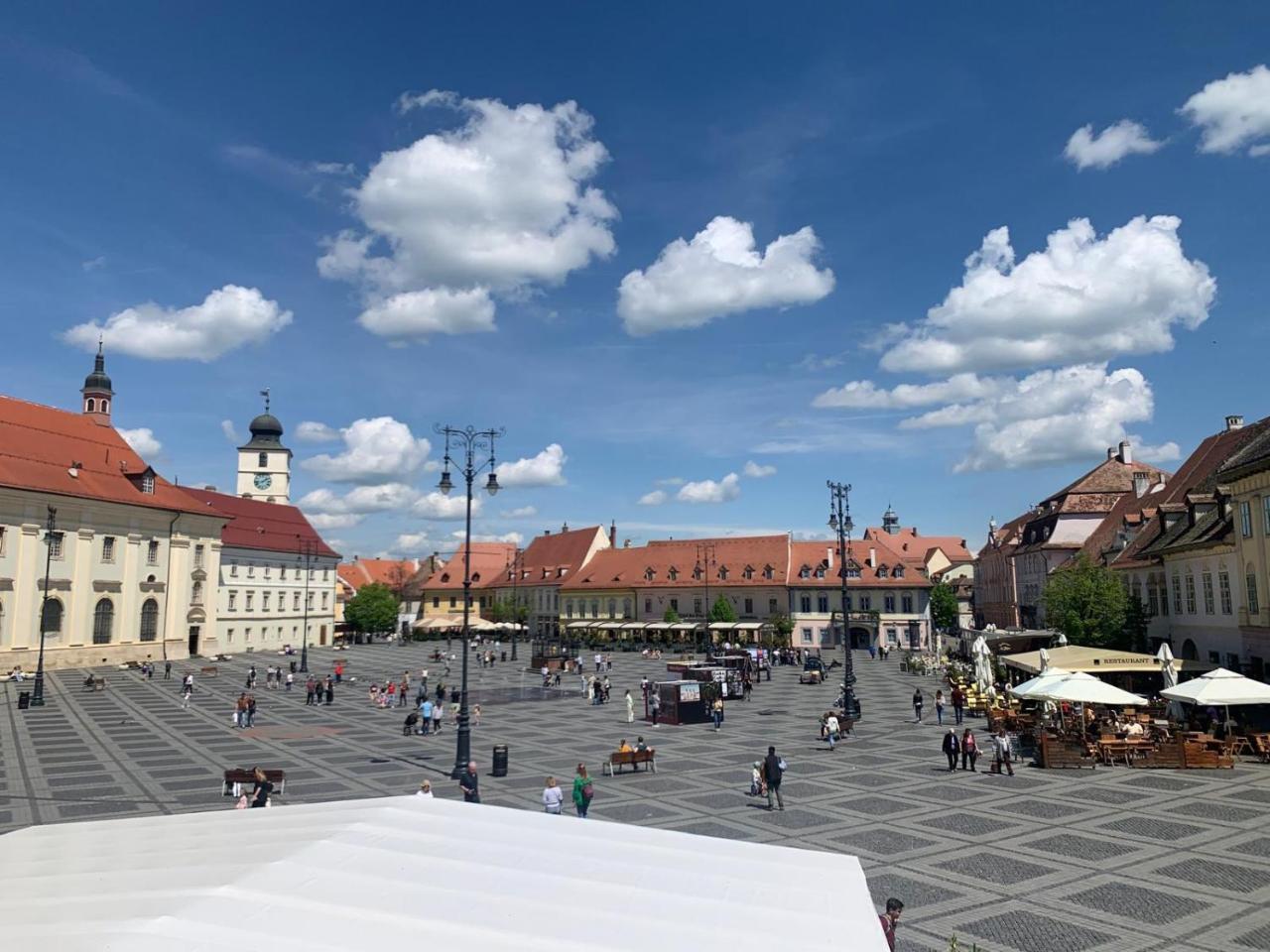 View Of Main Square Sibiu Studio
