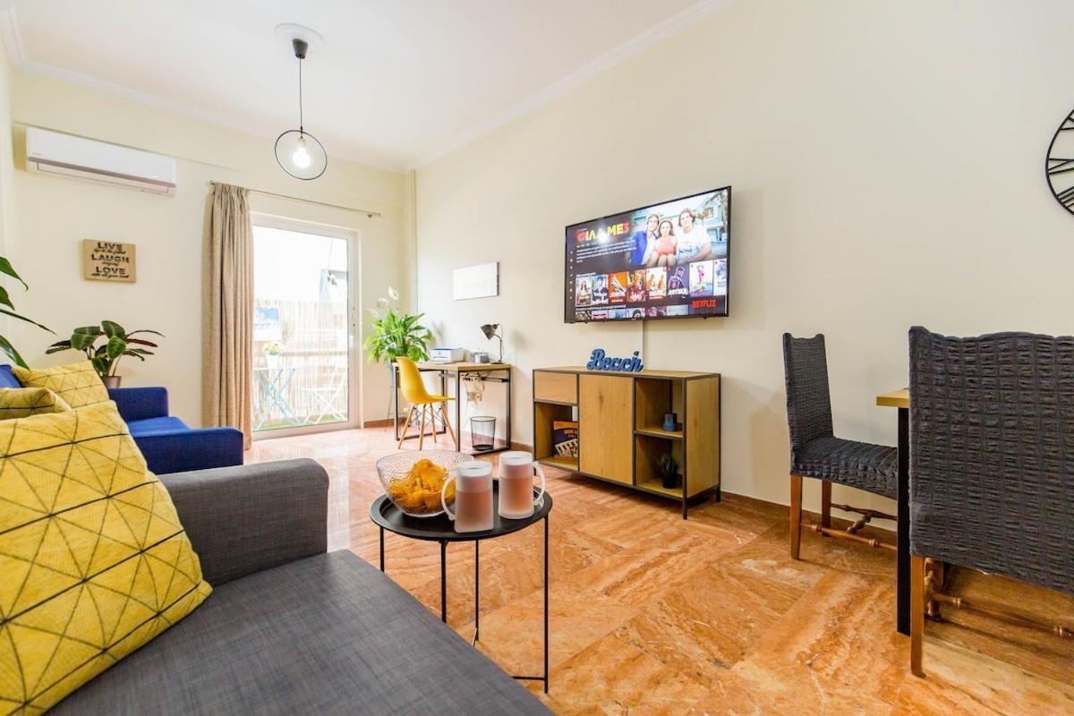 Cozy Family Apt Near Zeus Temple & Acropolis