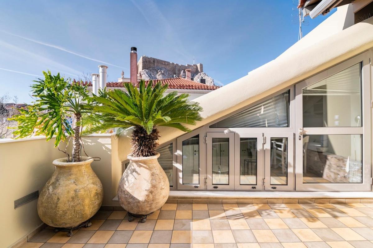 Evangelia3 Attic With Amazing View Patio