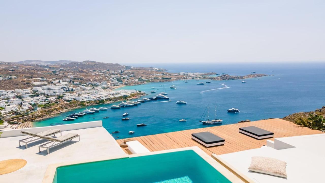 Exclusive Above Nammos Villa | Villa Mystique | Overlooking Famous Nammos Bar/restaurant | Infinity Pool | Outdoor Bar & Bbq | Mykonos