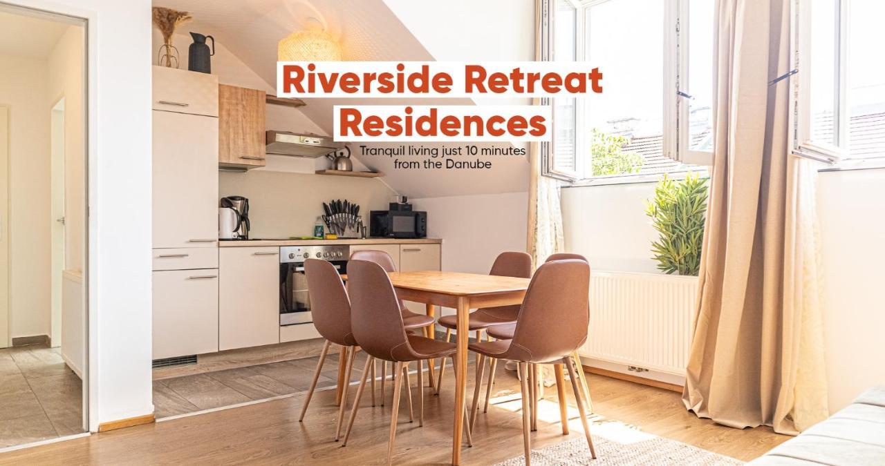 Charming 1br & 1lr Apt Modern Design Donaustadt