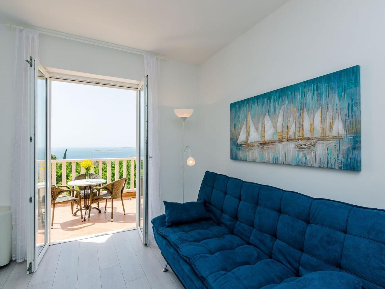 Villa Panorama Dubrovnik A1 Deluxe One Bedroom Apartment With Terrace & Sea View