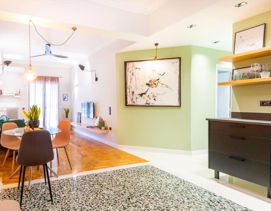 A Stylish Space, With An Artsy Athenian Feel