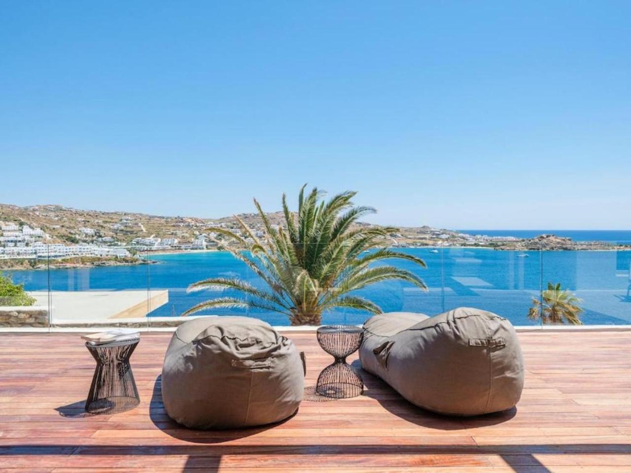 Villa Lilium Iii Panoramic View Over Psarou Bay!
