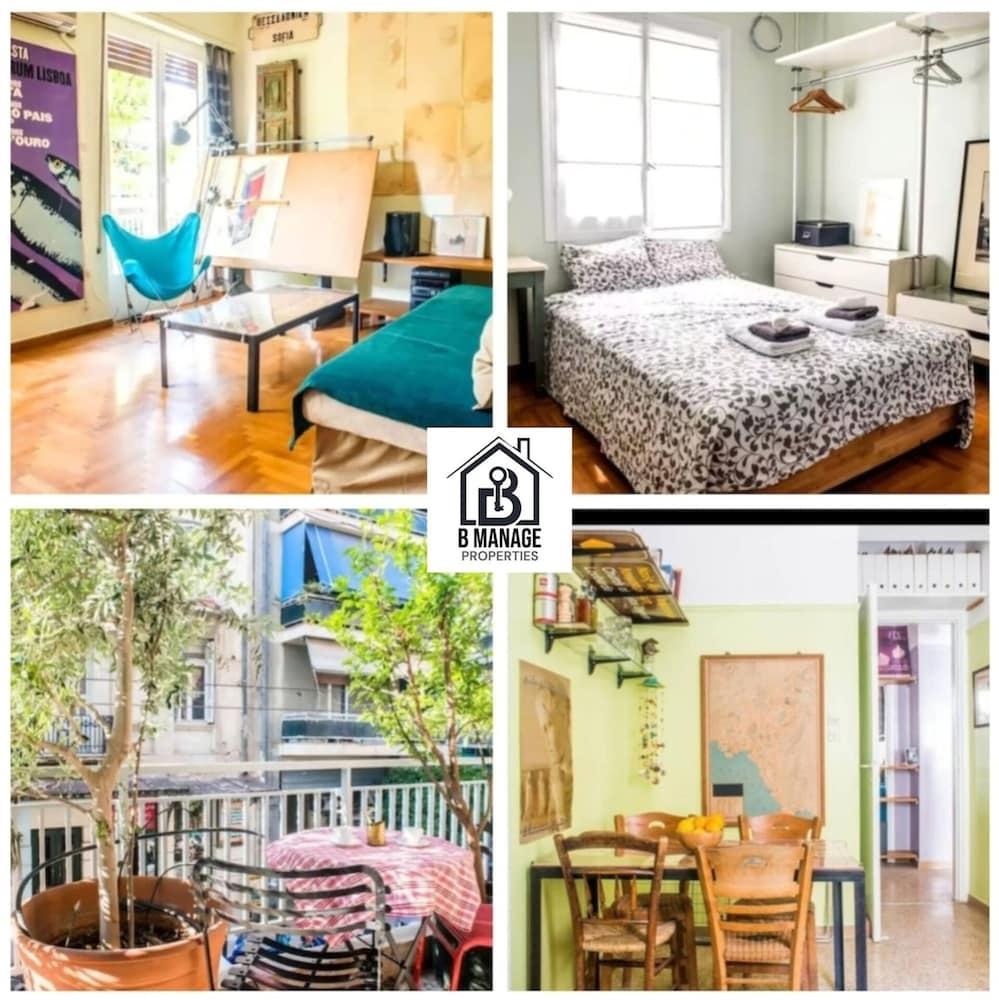 Spacious Apartment Near Parthenon For 6 Persons