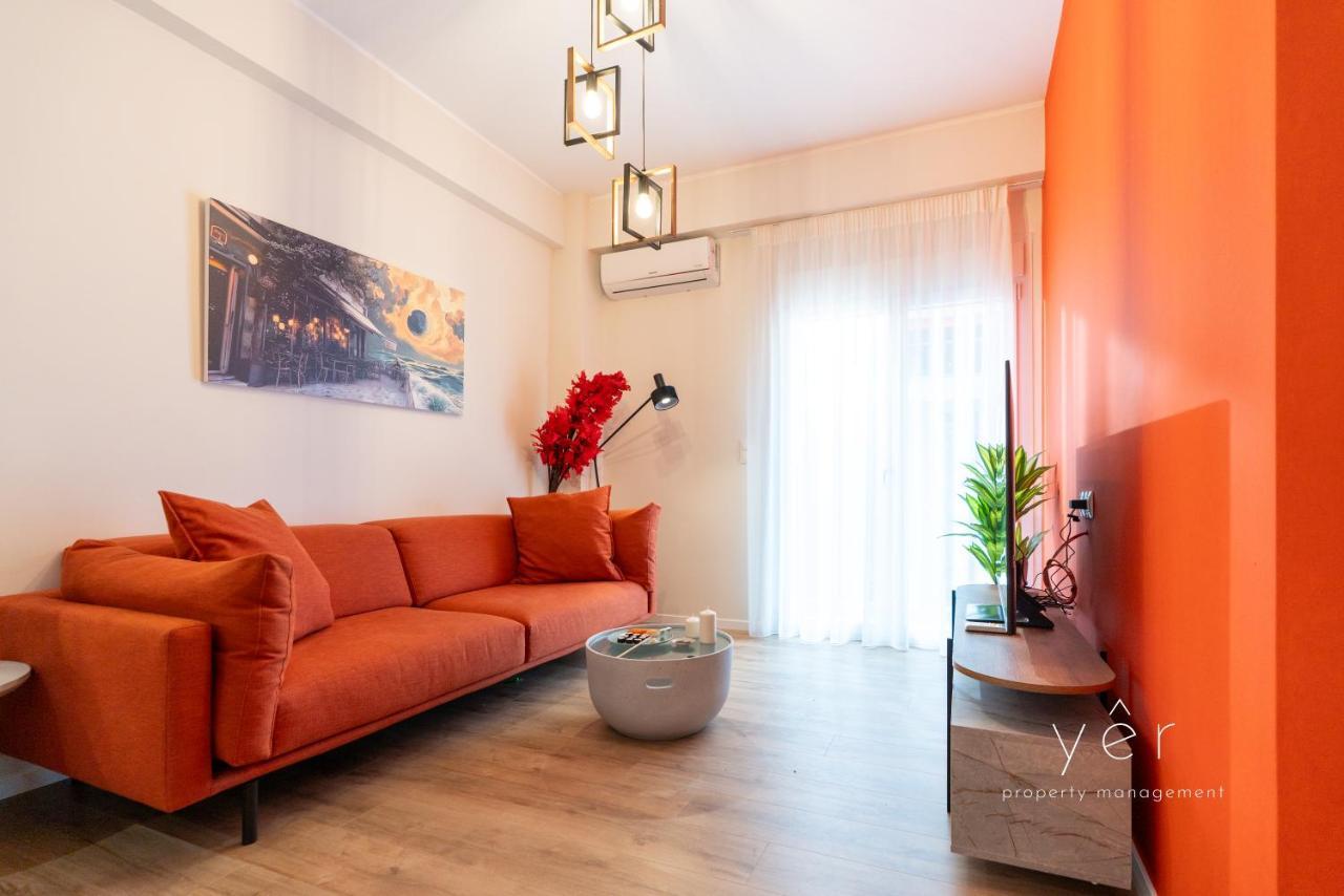 Duplex In Piraeus' Best Street 2bath W-freeparking