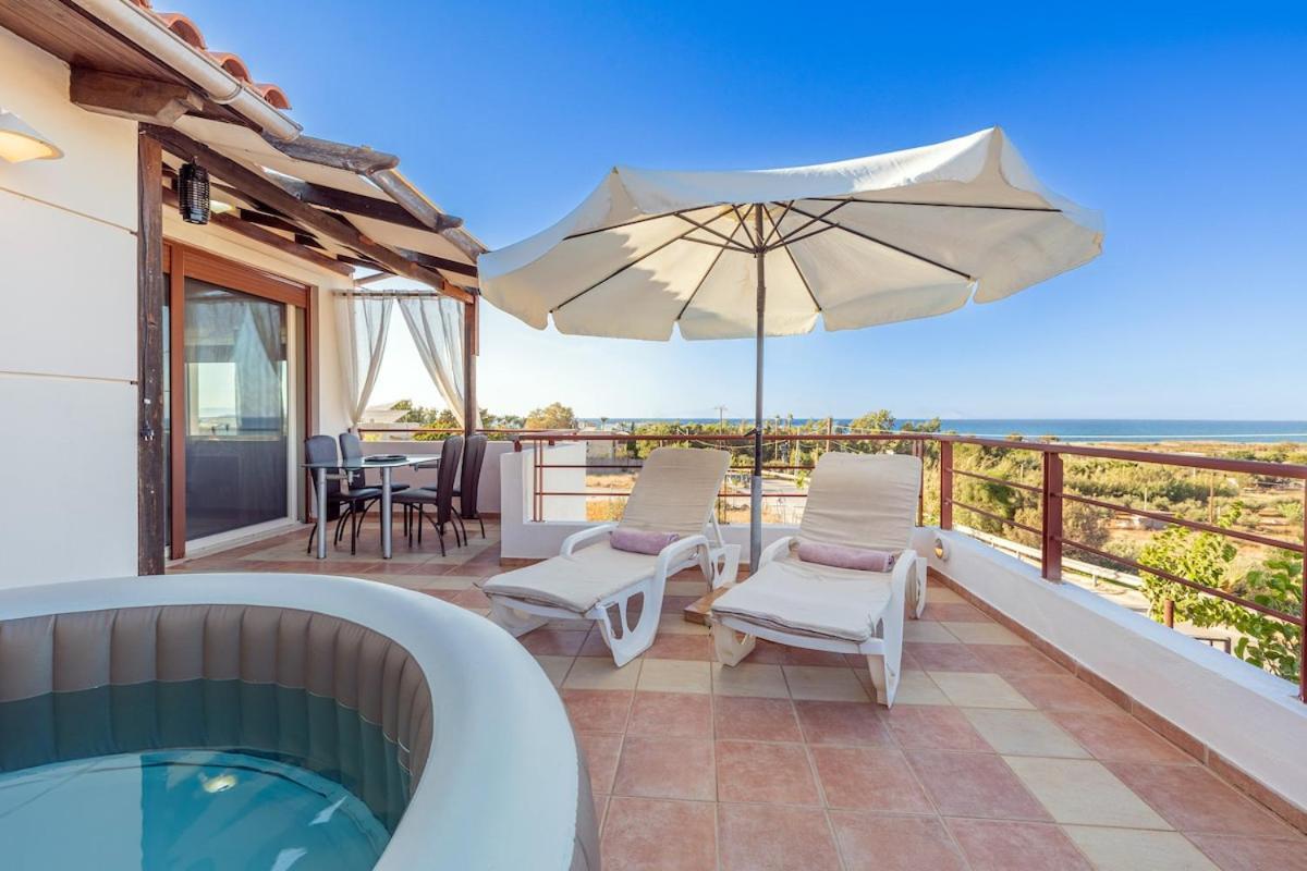 Chris Sea View Apt With Hot Tub