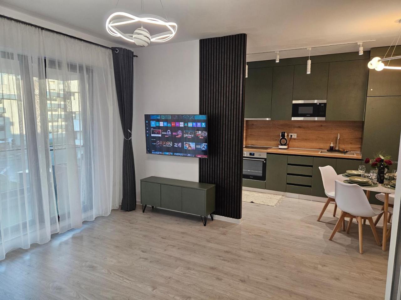 Tiam Apartment Pipera With Private Parking