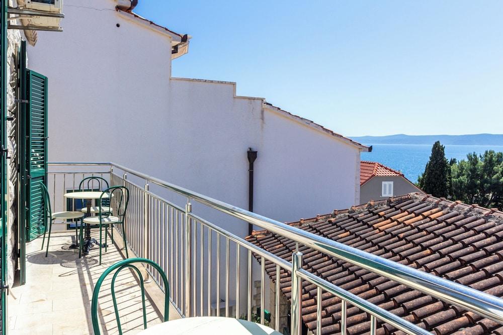 Stone House With Two Balconies & The Sea View