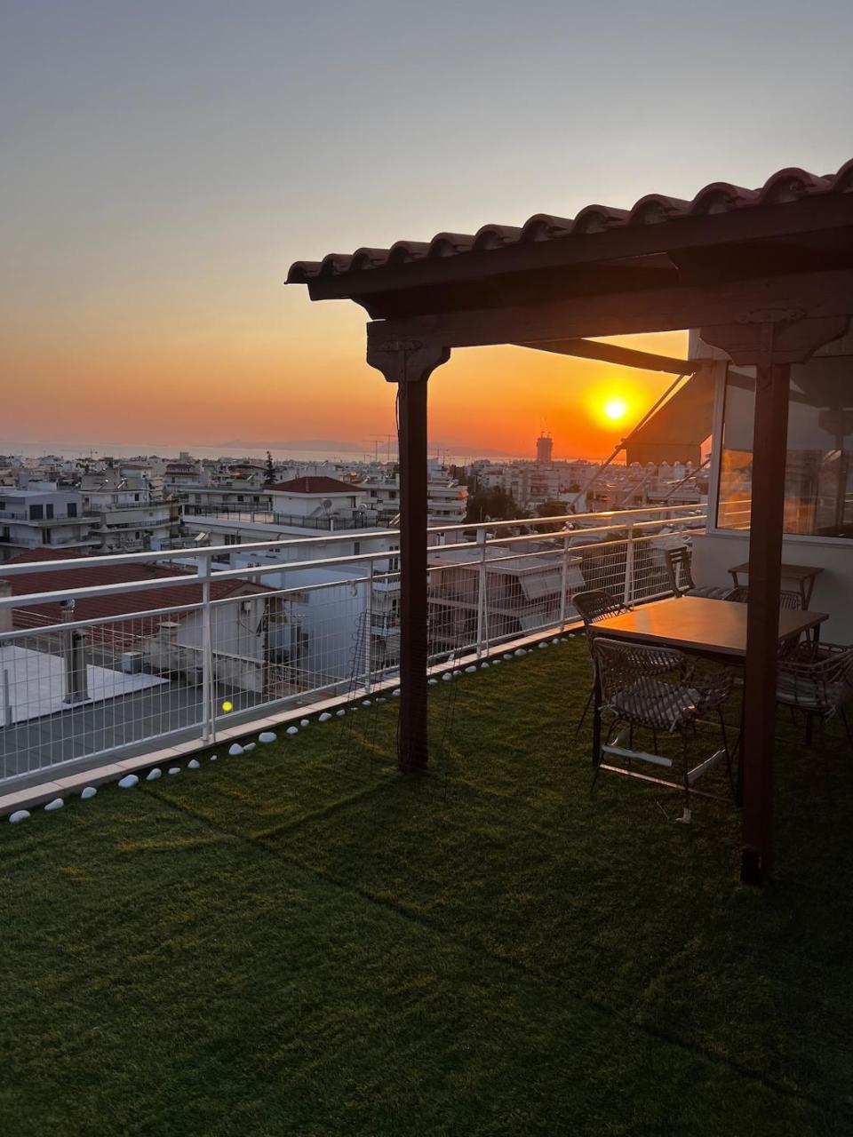 Glyfada Residence Top Floor With Sea & Tower View