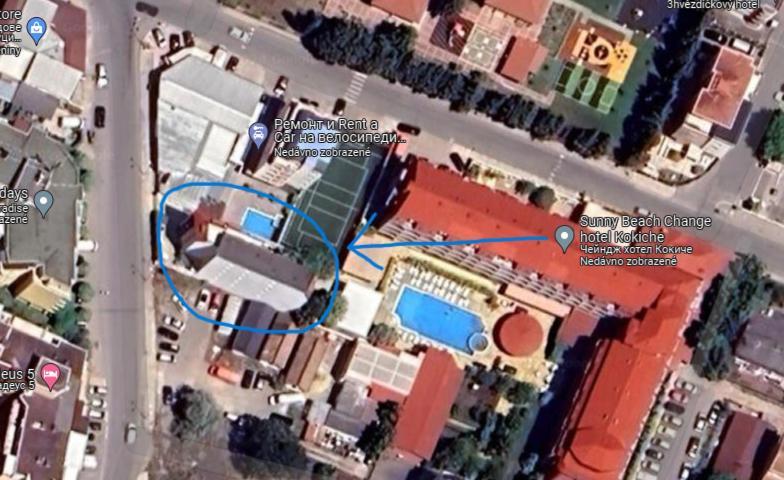 Sunny Beach Apartment, Kokiche Hotel White Building Lilia