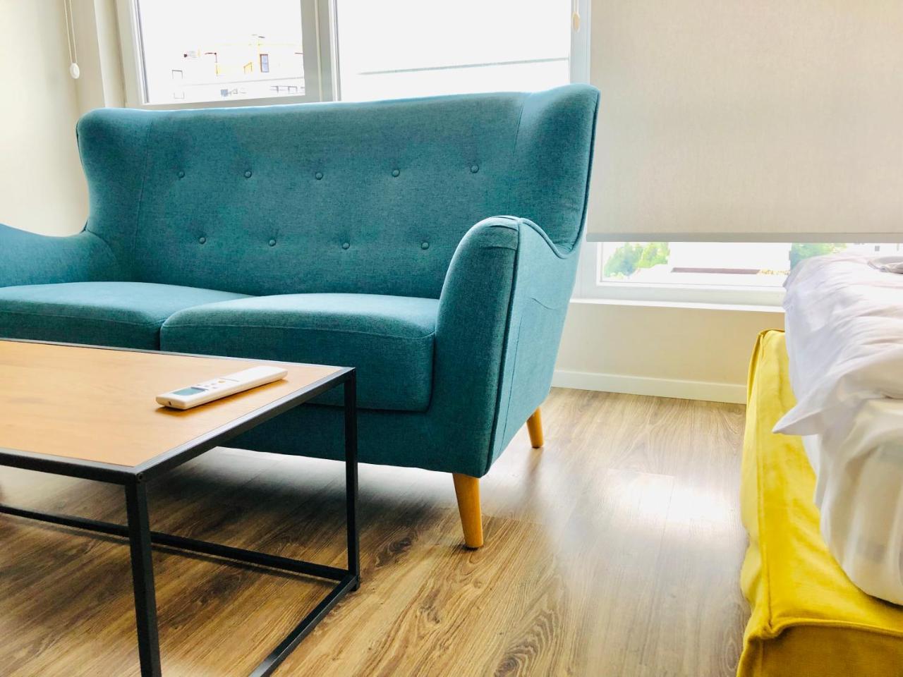 Turquoise & Magenta Apartment