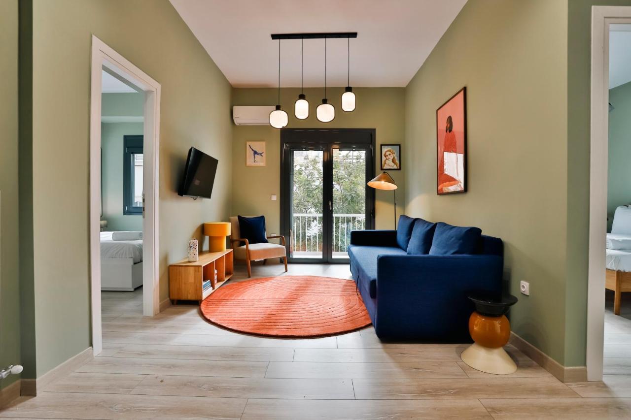 Modern 2bd Apt Behind Athens Tower by Live & Travel