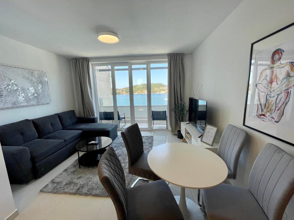 Seaside Apartment M Zaton 6 Seaview & Parking
