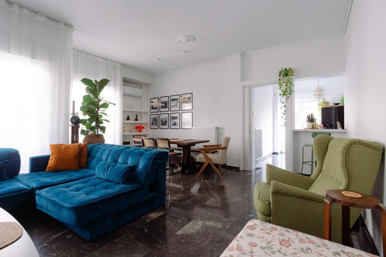 Unique 2bd 2ba Design Apt With Airconditioning Near Acropolis
