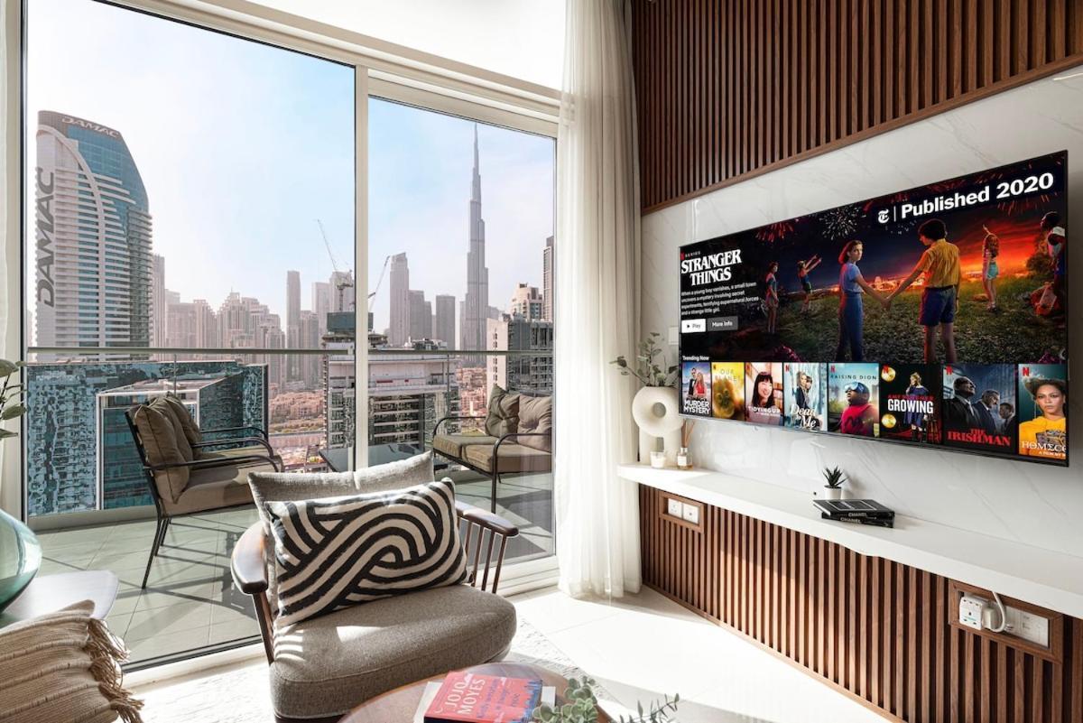Burj Khalifa View - 4 Min Dubai Mall - Swimingpool - Business Bay